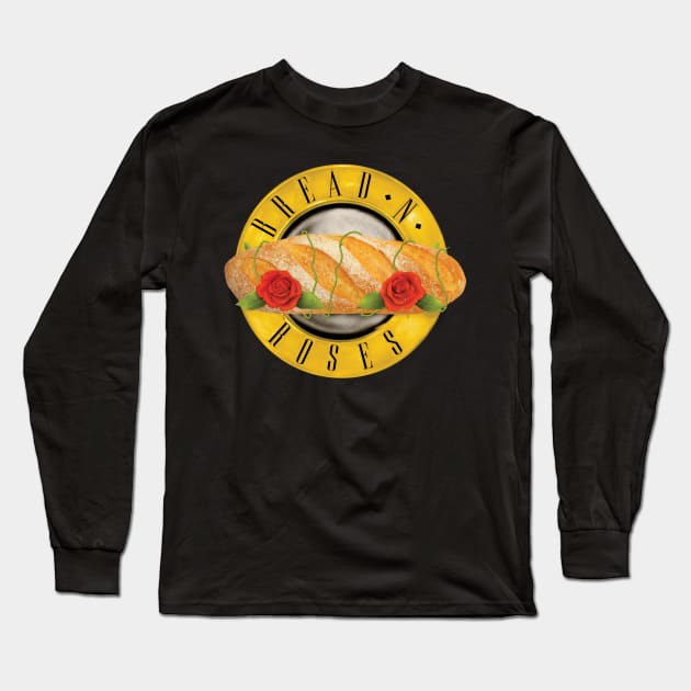 Bread N Roses Long Sleeve T-Shirt by radsquare